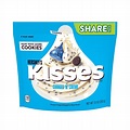 HERSHEY'S, KISSES Cookies 'n' Creme Candy, Individually Wrapped, 10 oz ...