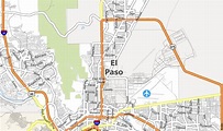 Exploring The Beauty Of El Paso, Texas With A Map - Las Vegas Strip Map