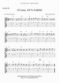 Free Bass Guitar Tab Sheet Music, Greensleeves - Free Printable Guitar ...