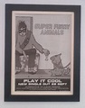 SUPER FURRY ANIMALS*Play It Cool*1997*ORIGINAL*POSTER*AD*FRAMED*FAST ...