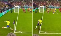 La jugada de Neymar que pudo ser el primer gol olímpico de Qatar 2022 ...