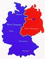 The East-West Germany Map: A Historical Perspective - World Map Colored ...