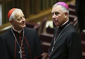 Bishop John Atcherley Dew and cardinal Donald William Wuerl speak ...