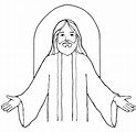 jesus clipart for kids black and white 10 free Cliparts | Download ...