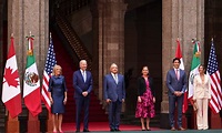 Presidentes de México y Estados Unidos y primer ministro de Canadá se ...
