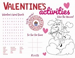 Free Printable Valentines Activities - Printable Word Searches