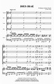Dies Irae (from Requiem) Sheet Music | Wolfgang Amadeus Mozart | SATB Choir