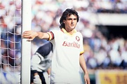 Giuseppe Giannini foi a estrela solitária de uma Roma cadente - Calciopédia