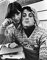 Talia Shire and Sylvester Stallone on set of Rocky (1976) Rocky Ii ...