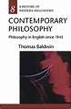 Amazon.com: Contemporary Philosophy: Philosophy in English since 1945 ...