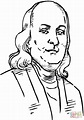 Dibujo de Benjamin Franklin para colorear | Dibujos para colorear ...
