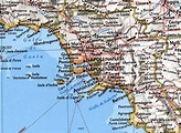 Naples Map - Italy