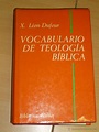 LEON DUFOUR VOCABULARIO DE TEOLOGIA BIBLICA PDF