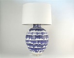 Paul Schneider Valentine Blue Drip Lamp - Mecox Gardens