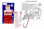 The Candy Cane Story w/Mini Candy Cane, Stocking and Bookmark