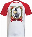 Teesquare1st SCROOGE CHRISTMAS Tshirt con manga corta roja T-shirt ...