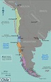 Full political map of Chile. Chile full political map | Vidiani.com ...