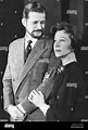 British actress Vivien Leigh shown with Canadian born actor John Stock ...