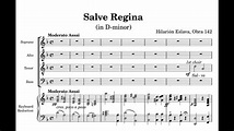 Eslava, Hilarión (1807 - 1878) Salve Regina, en re menor (obra 142 ...