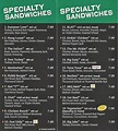 Mr. Pickle’s Sandwich Shop Menu - Urbanspoon/Zomato