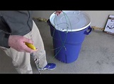 How to Prevent your refuse and recycle bin from blowing away! - YouTube