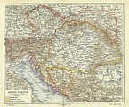 Map of Austria-Hungary 1900-1907 - Full size | Gifex