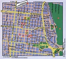 Mapa del centro de la ciudad de Salta, Argentina | Gifex