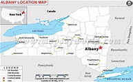 Where is Albany Located in New York, USA