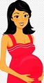 Pregnancy Mother Cartoon Clip Art, PNG, 1200x2252px, Watercolor ...