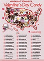 Most Popular Valentine's Day Candy by State - CandyStore.com