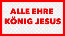 Ben Blessing - Alle Ehre König Jesus (Lyric Video) - YouTube