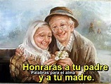 Palabras para el alma: Honrarás a tu padre y a tu madre.