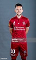 Zach Clough poses during the Adelaide United A-League headshots... News ...