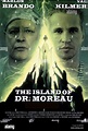 MARLON BRANDO, Val Kilmer, Plakat, DIE INSEL VON DR. MOREAU, 1996 ...