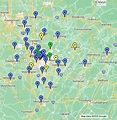 Pittsburgh Hospitals - Google My Maps