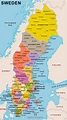 Suécia | Mapas Geográficos da Suécia - Enciclopédia Global™