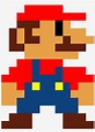 Pixel Mario Png Picture Library - Mario Bros 64 Bits Transparent PNG ...