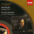 Mahler: symphony no. 5 by Sir John Barbirolli, CD with pycvinyl - Ref ...