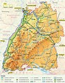 alksjdhfg: mapsontheweb: A neat general map of German state Baden ...