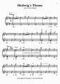 Hedwig's Theme (from Harry Potter) Piano Sheet Music - John Williams ...