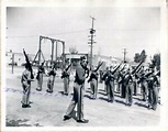1940s Hollywood Calif Black Foxe Military Institute Cadets Rifle Drills ...