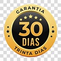 Selo de Garantia de 30 Dias PNG Transparente Sem Fundo [download] - Designi