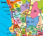 San Diego County Zip Code Map Printable - Printable Word Searches