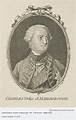 Charles Spencer, 3rd Duke of Marlborough, 1706 - 1758. General ...