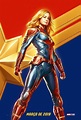 Capitana Marvel nos devuelve a los 90 con su nuevo póster oficial
