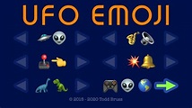 UFO Emoji by Todd Bruss