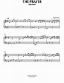 Piano Sheet Music The Prayer (Easy Level) (Foster)