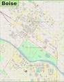 Boise downtown map - Ontheworldmap.com