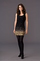 I dig the dress - not feeling the tights though... Robin Scherbatsky ...