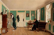 "Cuarto en Amaliegade" (1826), de Wilhelm Bendz